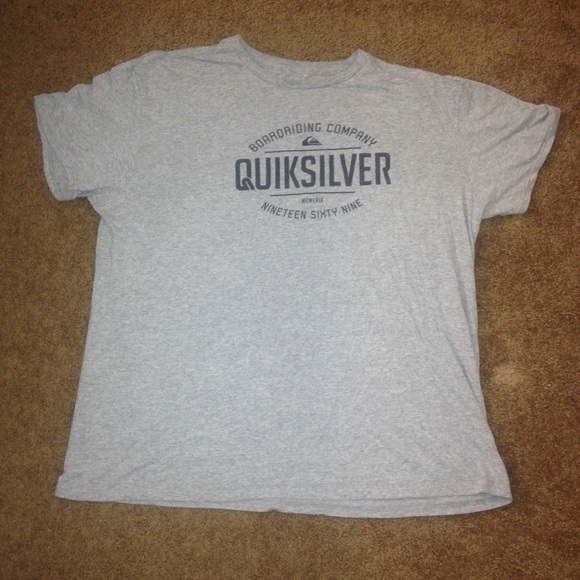 Quiksilver Other - Quiksilver Gray TShirt-New without Tags